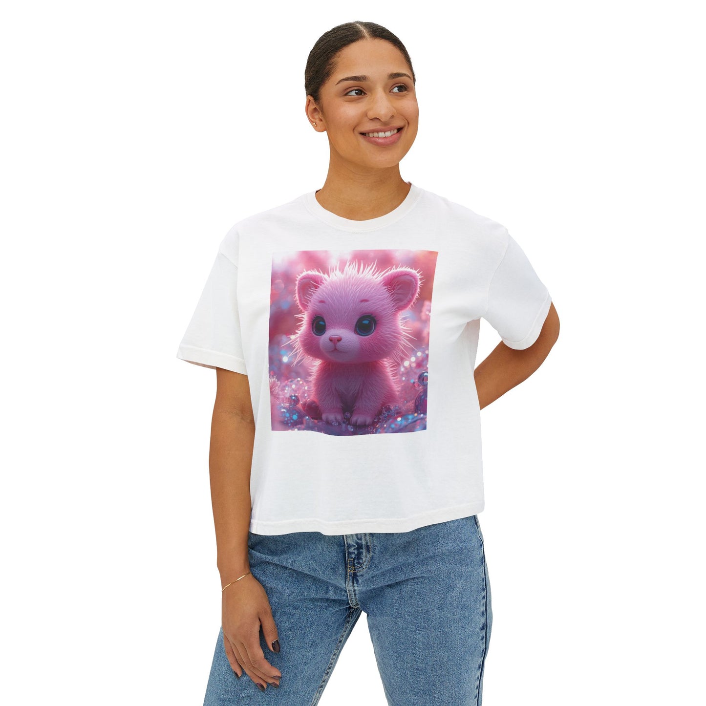 Pinky — Boxy Tee
