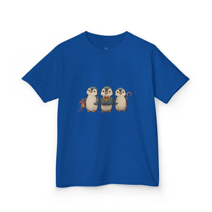 Whimsical Penguin Kids Tee