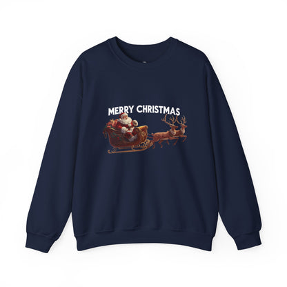 Christmas Santa Sleigh Sweatshirt