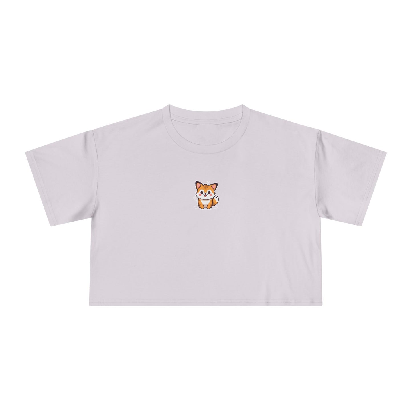Mini Fox Crop Tee