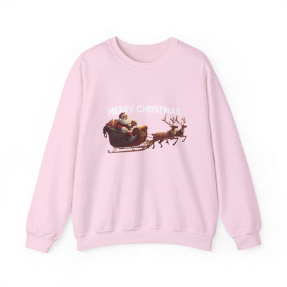 Christmas Santa Sleigh Sweatshirt