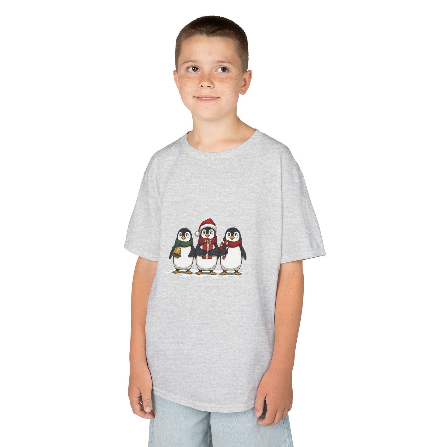 Christmas Penguin Kids Tee