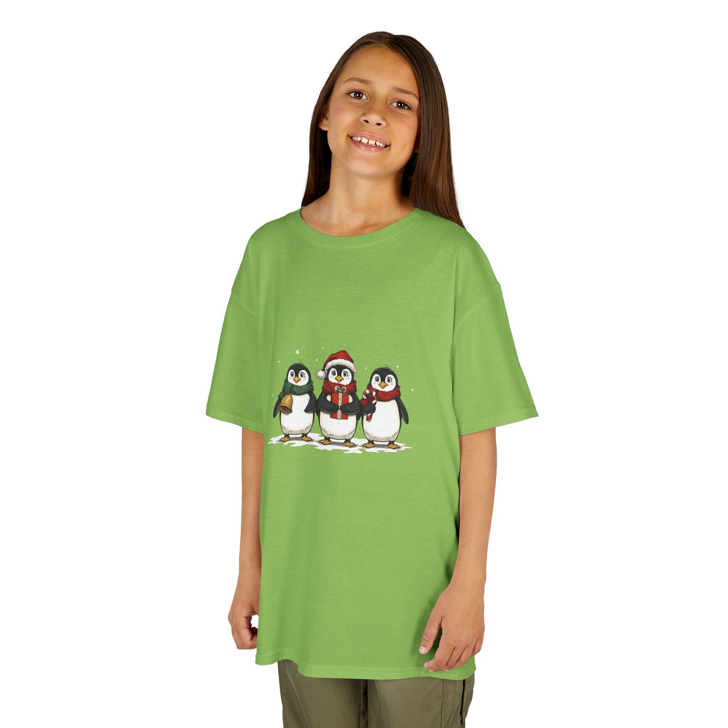 Christmas Penguin Kids Tee
