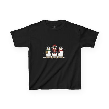 Christmas Penguin Kids Tee