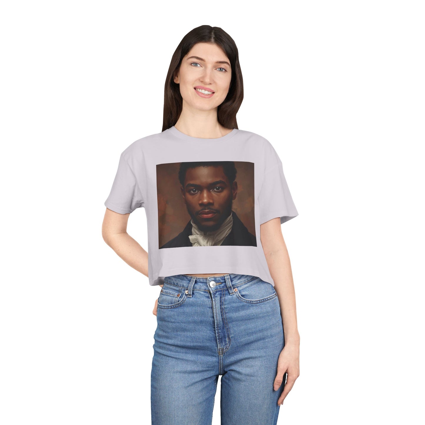 Vintage Portrait Crop Tee