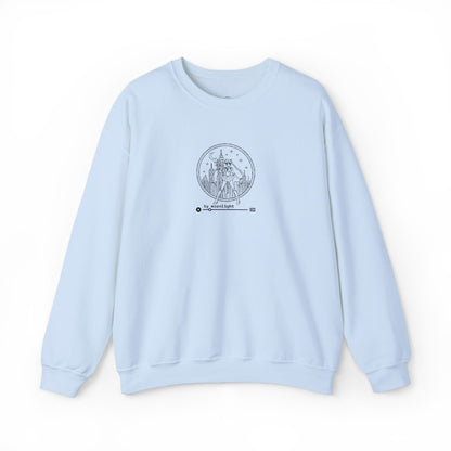 By Moonlight Crewneck Sweatshirt - Black Stitching