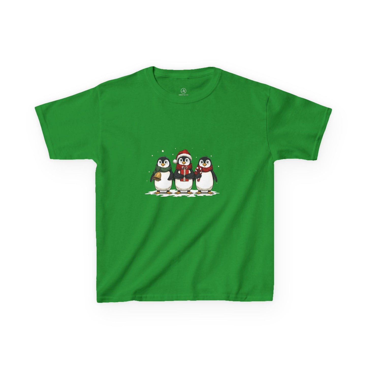 Christmas Penguin Kids Tee