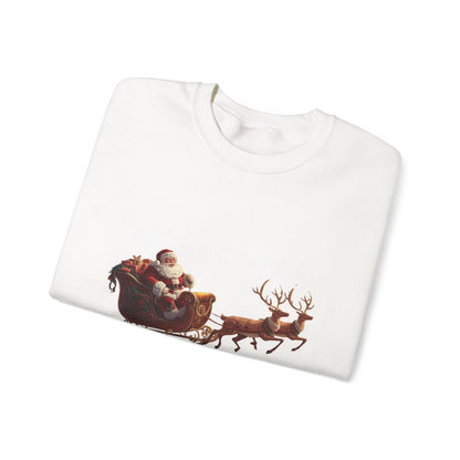 Christmas Santa Sleigh Sweatshirt