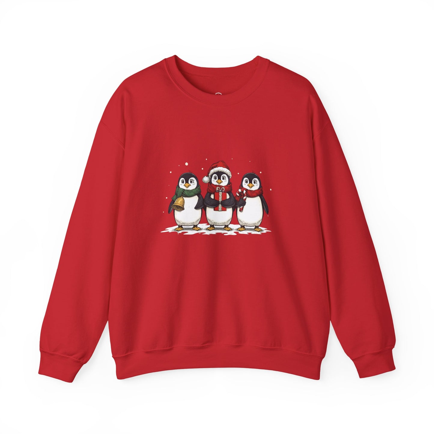 Cozy Holiday Penguin Sweatshirt