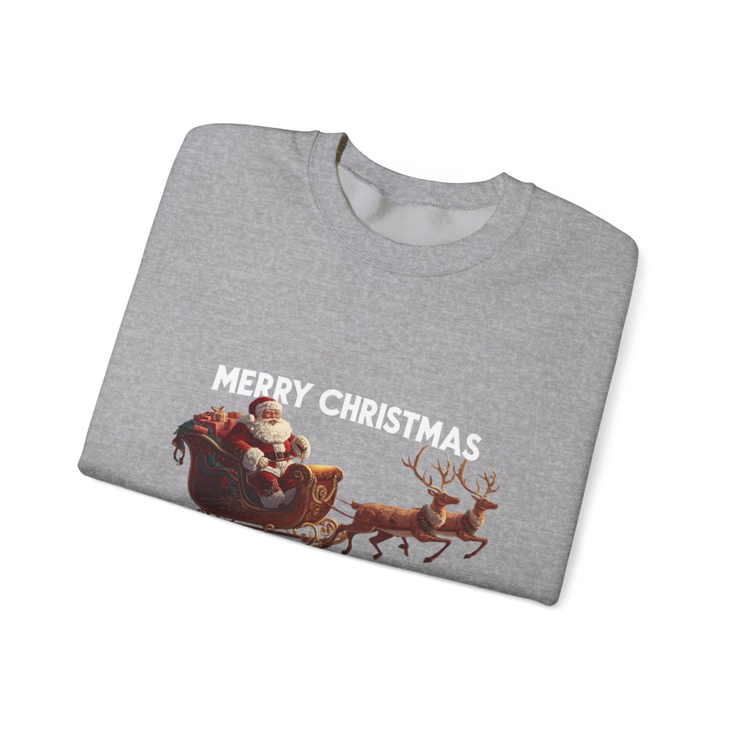 Christmas Santa Sleigh Sweatshirt