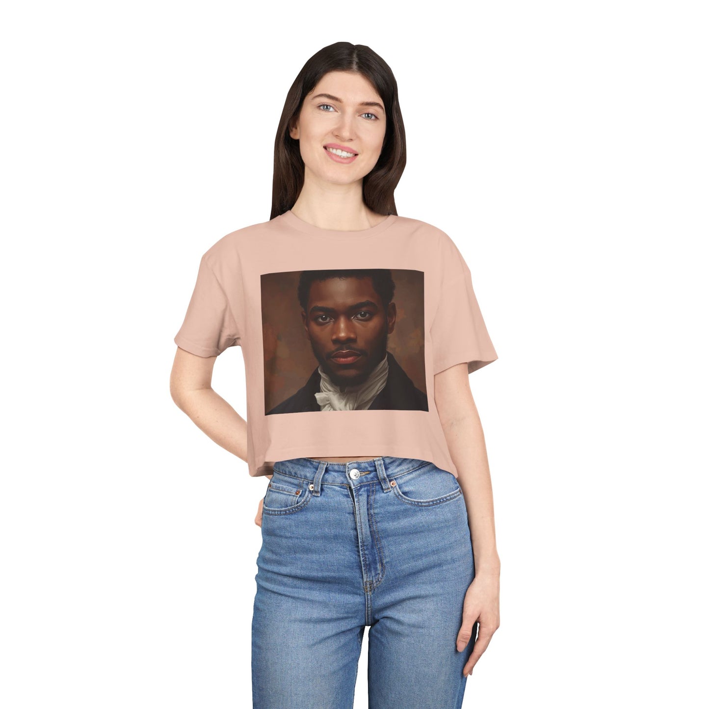 Vintage Portrait Crop Tee