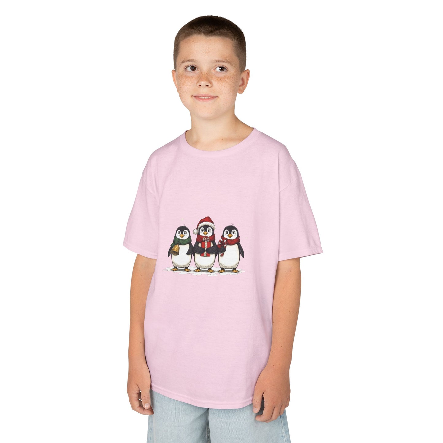 Christmas Penguin Kids Tee