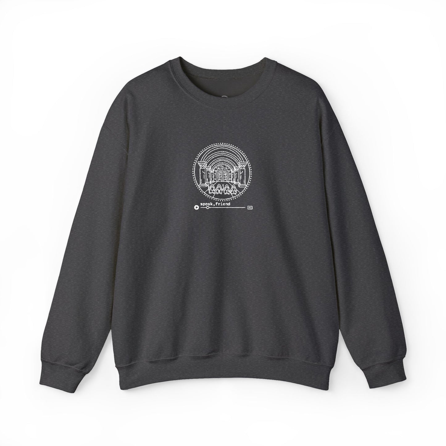 Speak Crewneck Sweatshirt - White Stitching