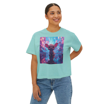 Neon Cutie — Boxy Tee