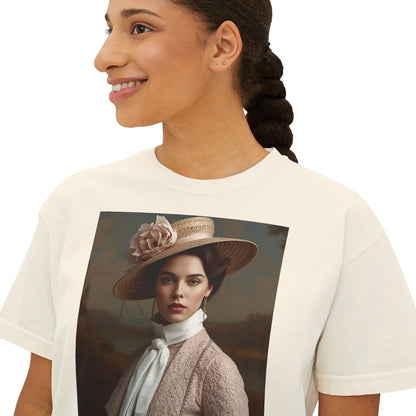 She's Trouble — Boxy Tee