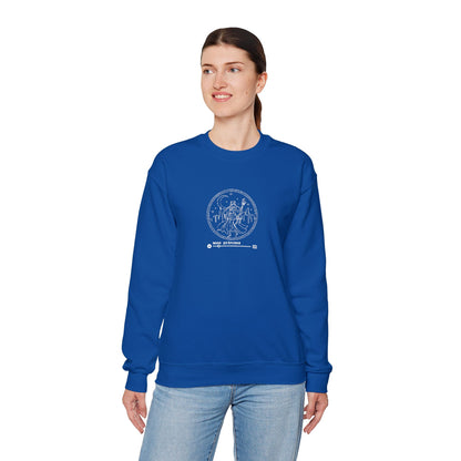 Moon Princess Crewneck Sweatshirt - White Stitching