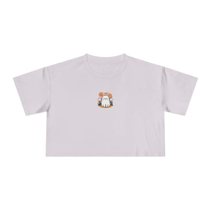 Mini Cat Crop Tee