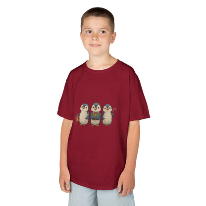 Whimsical Penguin Kids Tee