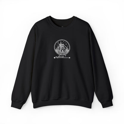 By Moonlight Crewneck Sweatshirt - White Stitching