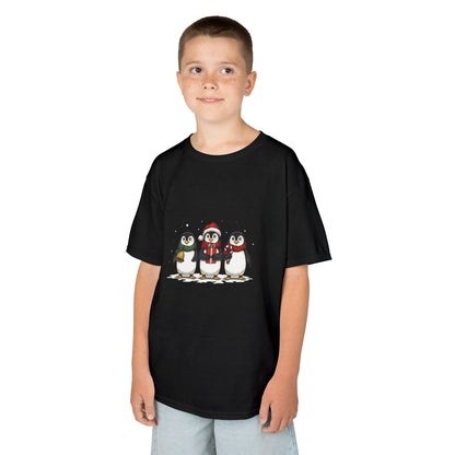 Christmas Penguin Kids Tee