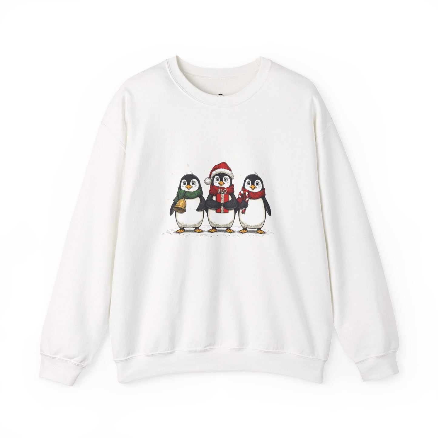 Cozy Holiday Penguin Sweatshirt