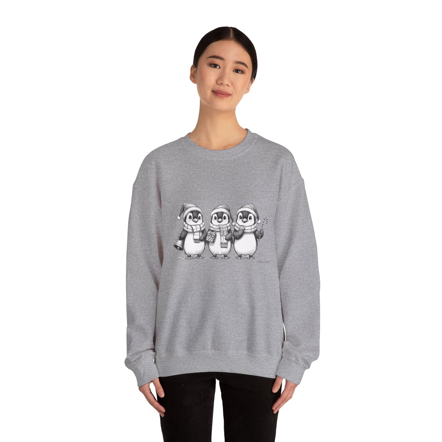 Winter Penguin  Sweatshirt