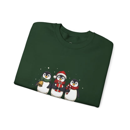 Cozy Holiday Penguin Sweatshirt