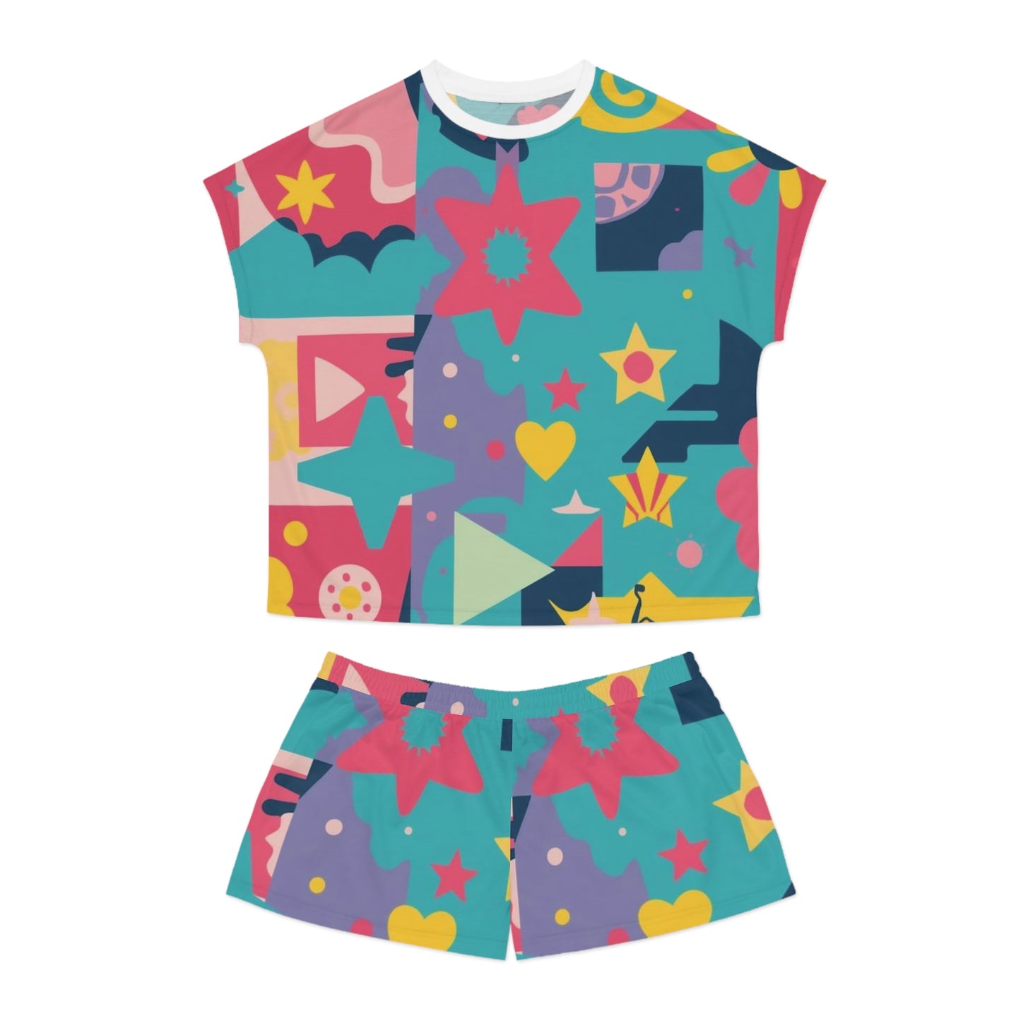 Geometric Pajama Set