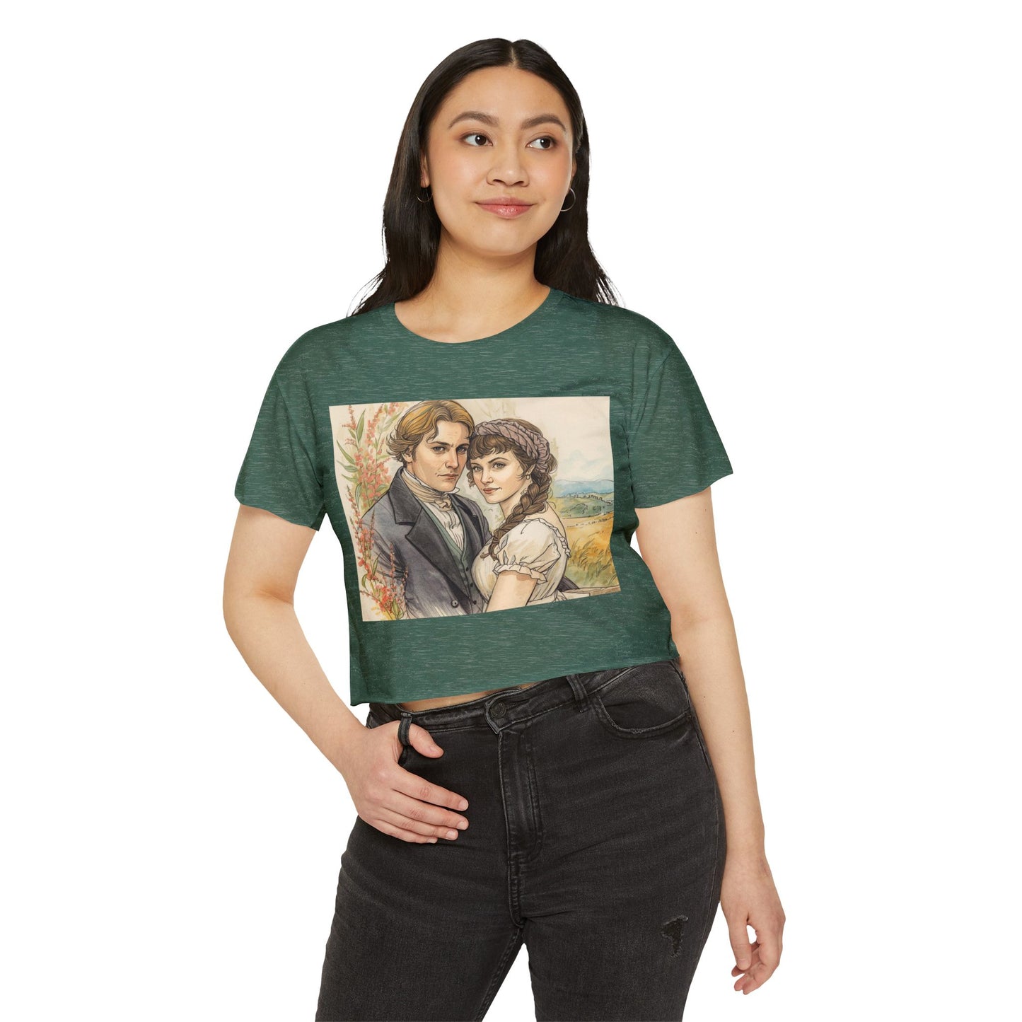 Fields of Love — Crop Top Tee