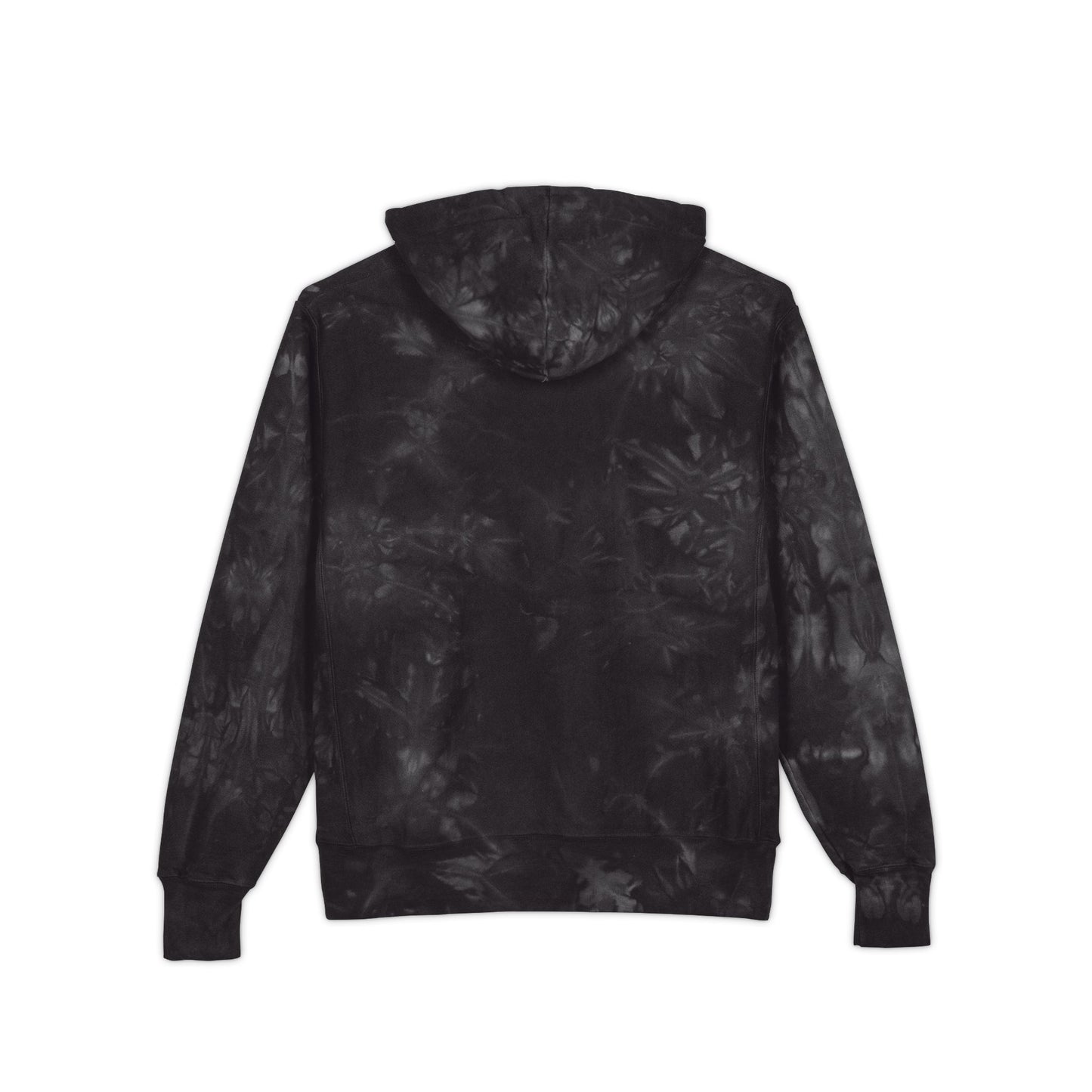 Arreis & Co. Navy Tie-Dye Embroidered Hoodie
