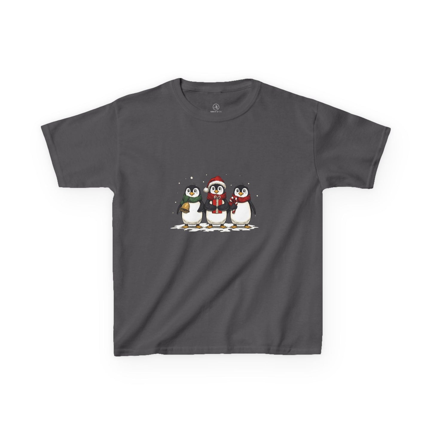 Christmas Penguin Kids Tee
