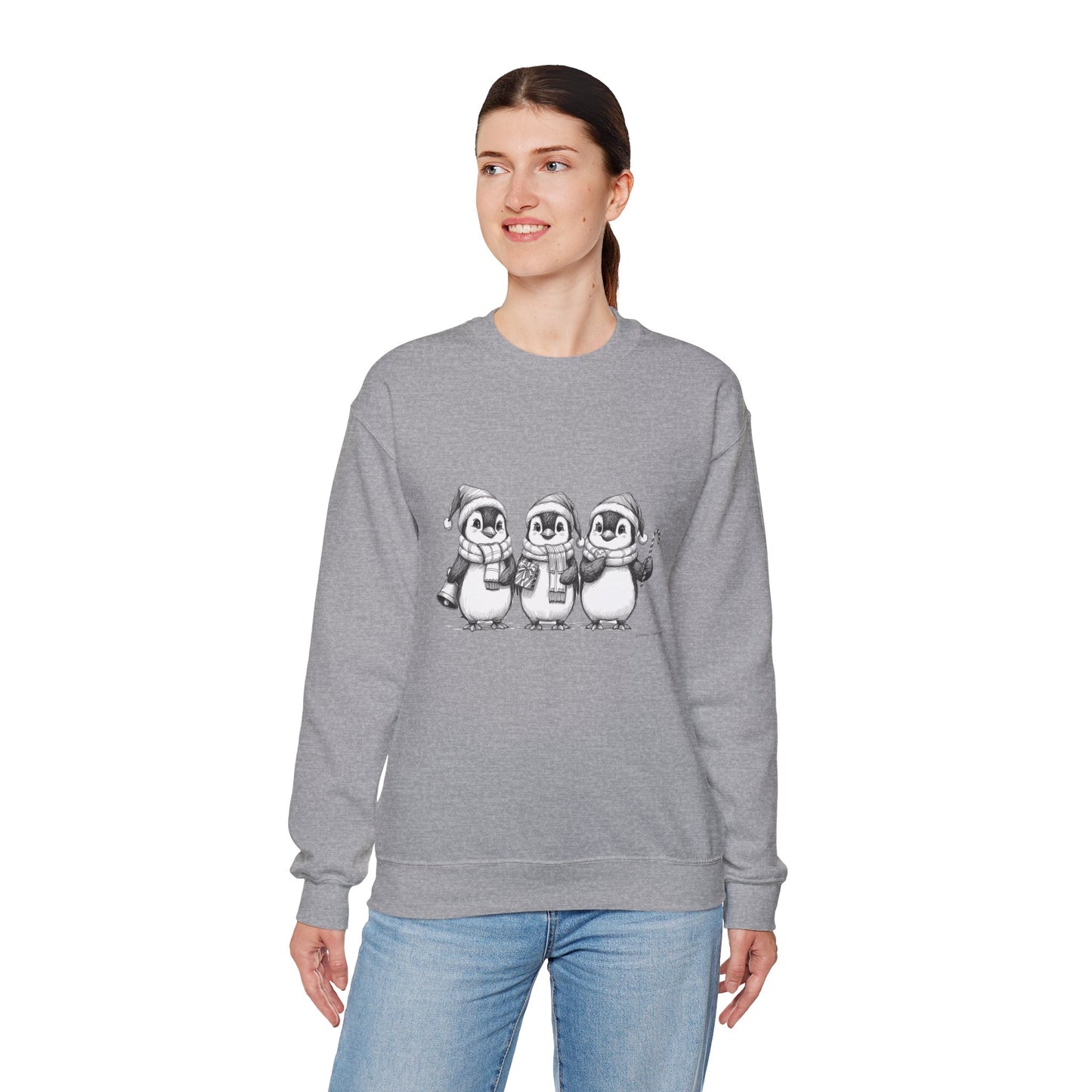 Winter Penguin  Sweatshirt