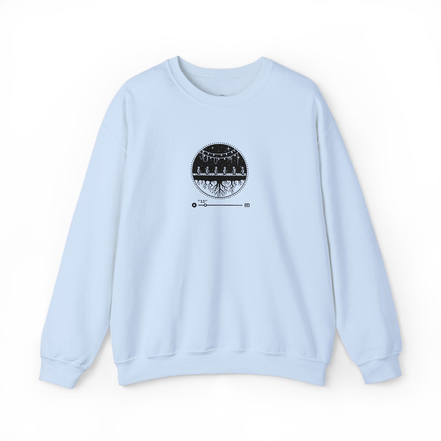 "11" Crewneck Sweatshirt - Black Stitching