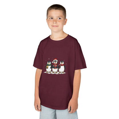 Christmas Penguin Kids Tee