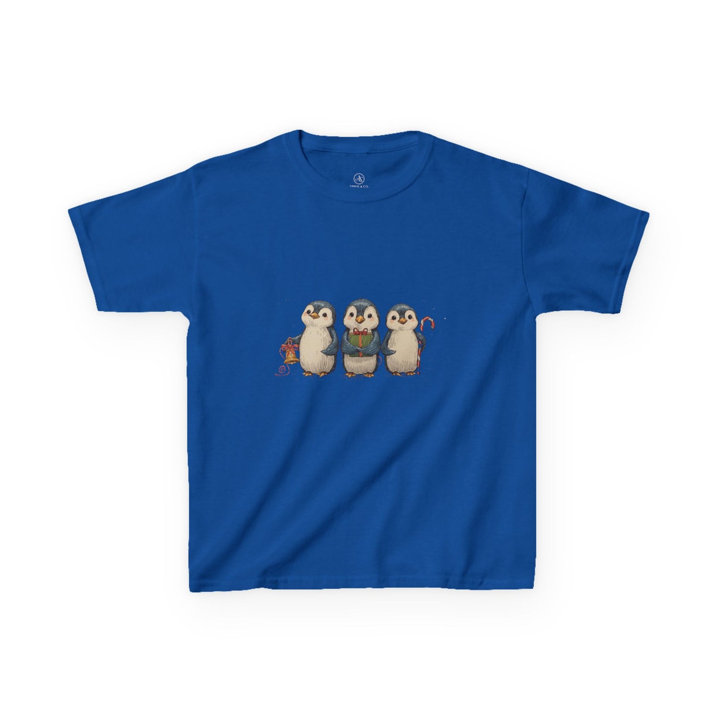 Whimsical Penguin Kids Tee