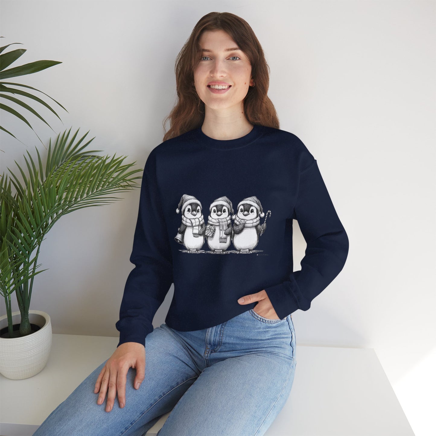 Winter Penguin  Sweatshirt