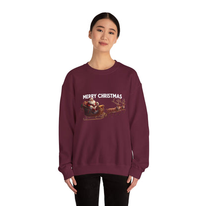 Christmas Santa Sleigh Sweatshirt