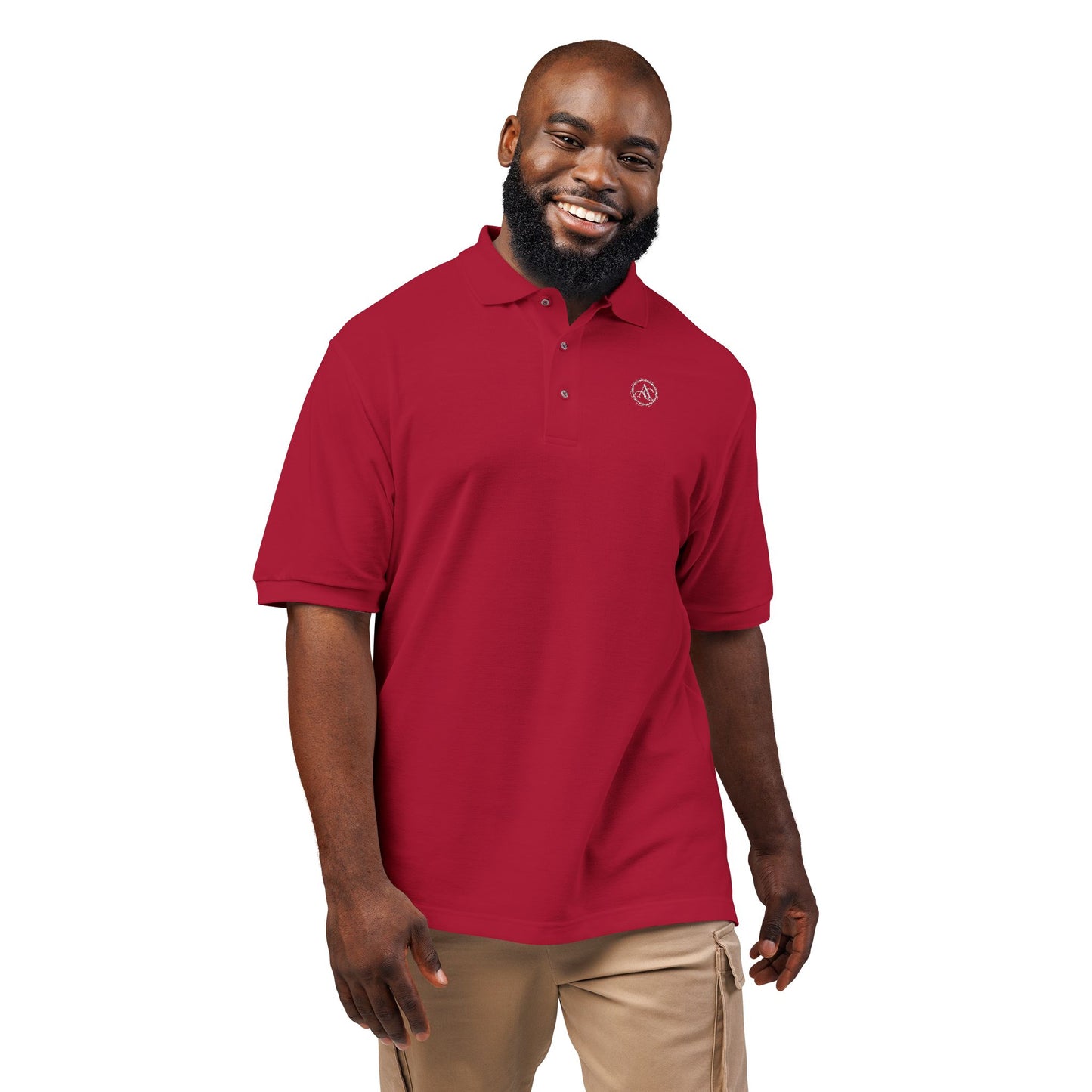 Arreis & Co. Embroidered Minimalist Polo Shirt