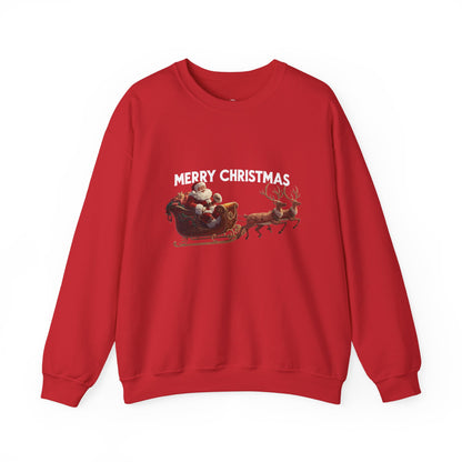Christmas Santa Sleigh Sweatshirt