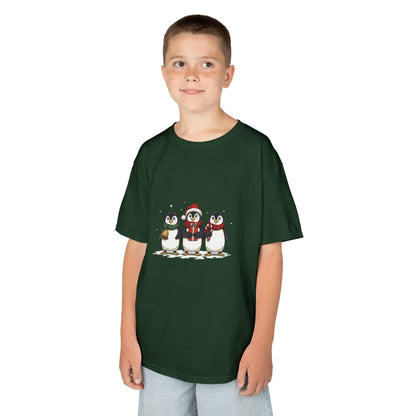 Christmas Penguin Kids Tee