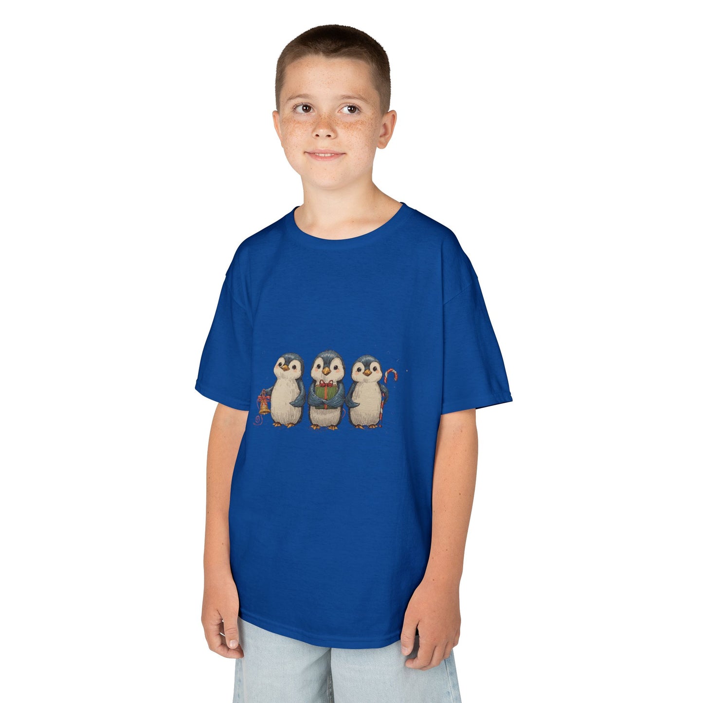 Whimsical Penguin Kids Tee