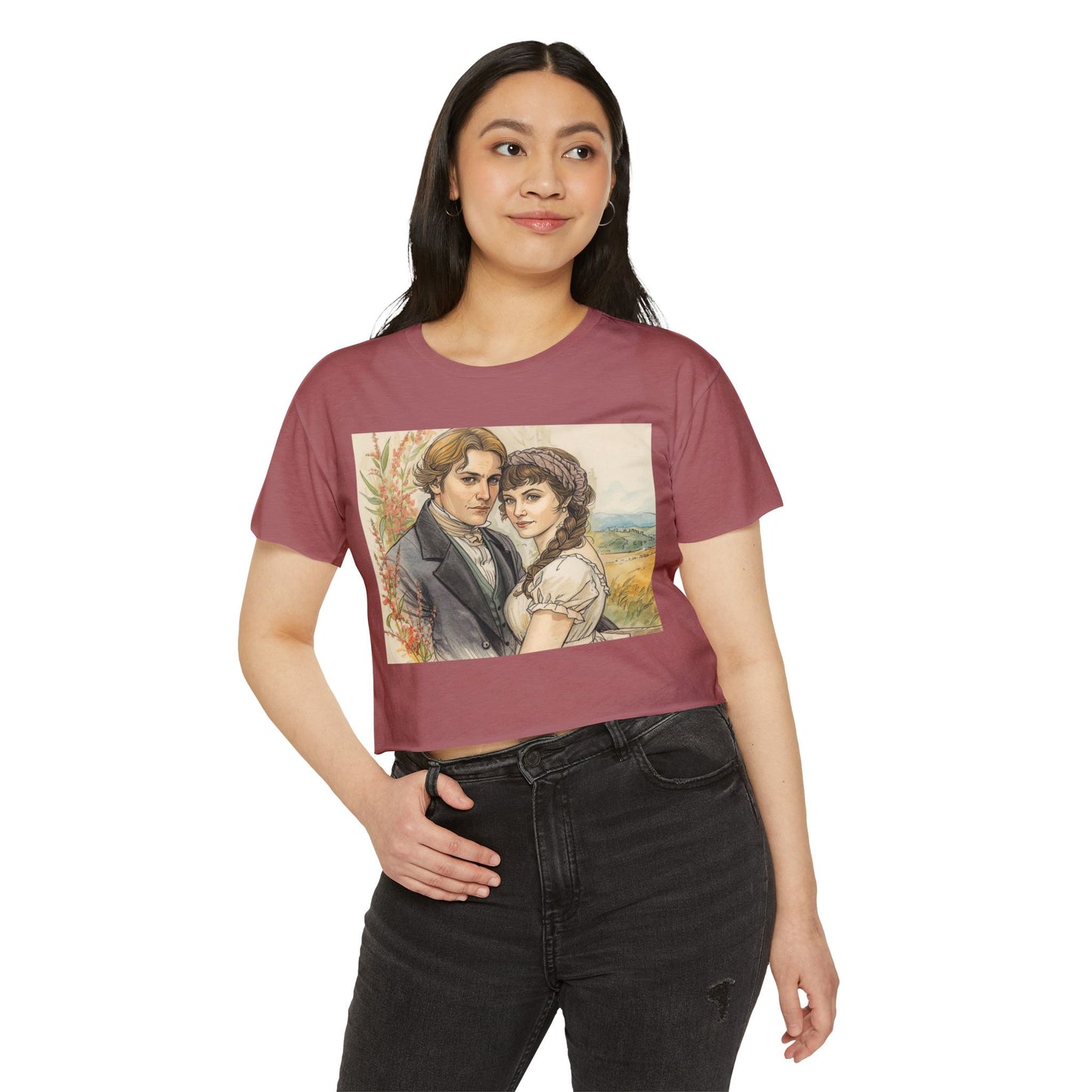 Fields of Love — Crop Top Tee