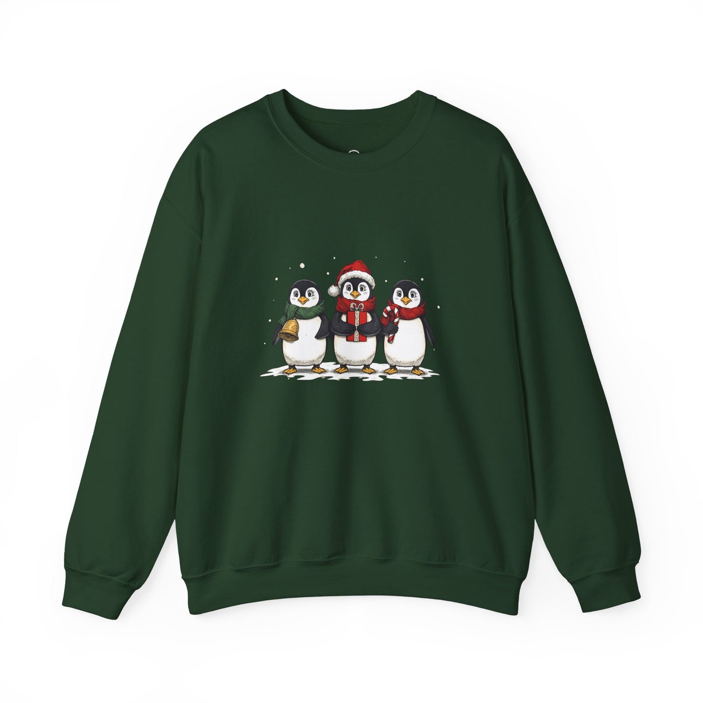 Cozy Holiday Penguin Sweatshirt