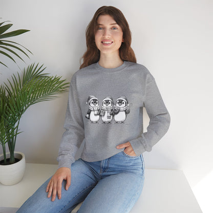 Winter Penguin  Sweatshirt