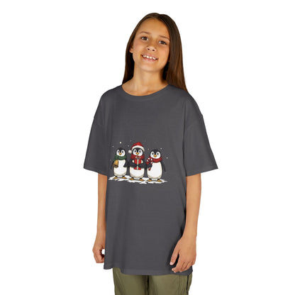 Christmas Penguin Kids Tee