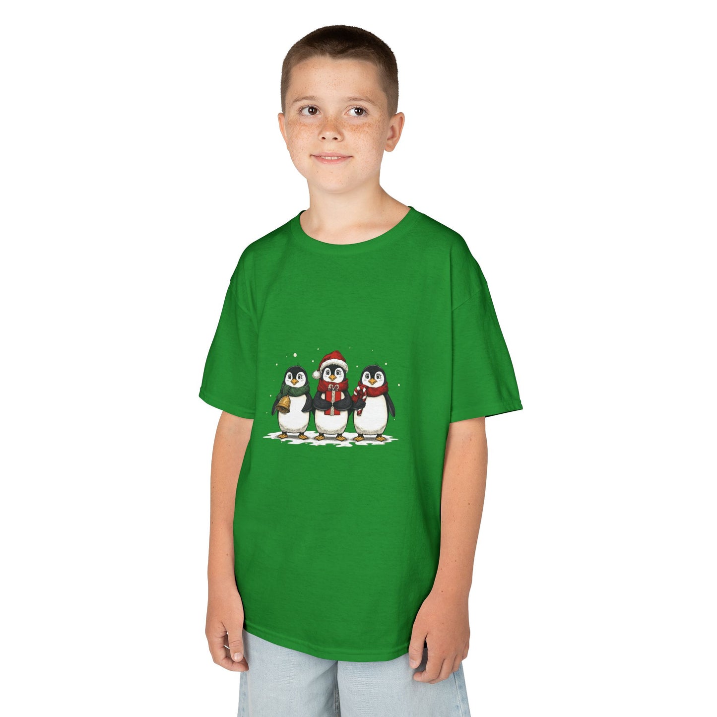 Christmas Penguin Kids Tee