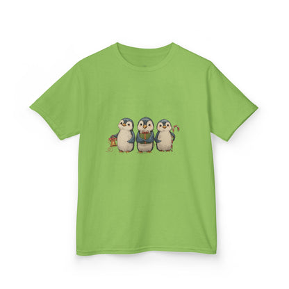 Whimsical Penguin Kids Tee