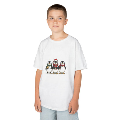 Christmas Penguin Kids Tee