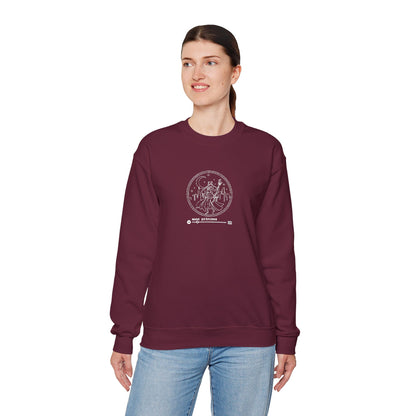 Moon Princess Crewneck Sweatshirt - White Stitching
