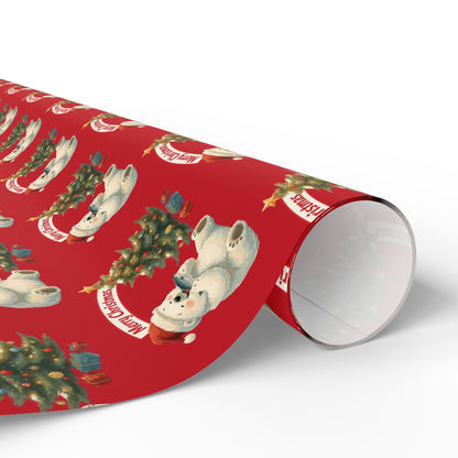 Arreis & Co. Polar Bear Holiday Gift Wrap